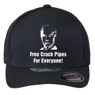 Free Crack Pipes For Everyone Flexfit Unipanel Trucker Cap