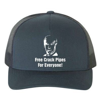 Free Crack Pipes For Everyone Yupoong Adult 5-Panel Trucker Hat