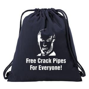 Free Crack Pipes For Everyone Drawstring Bag