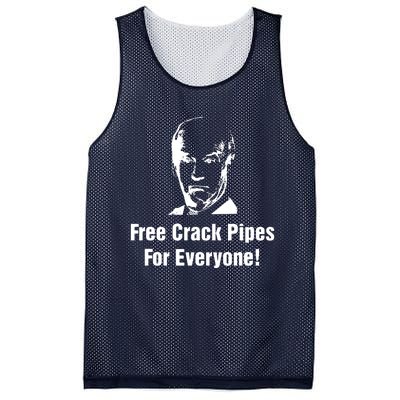 Free Crack Pipes For Everyone Mesh Reversible Basketball Jersey Tank