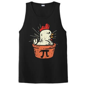 Funny Chicken Pot Pi Day Pie Math Lover Geek Gift 3.14 PosiCharge Competitor Tank