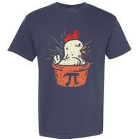 Funny Chicken Pot Pi Day Pie Math Lover Geek Gift 3.14 Garment-Dyed Heavyweight T-Shirt