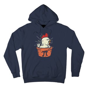 Funny Chicken Pot Pi Day Pie Math Lover Geek Gift 3.14 Hoodie