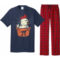 Funny Chicken Pot Pi Day Pie Math Lover Geek Gift 3.14 Pajama Set