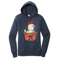 Funny Chicken Pot Pi Day Pie Math Lover Geek Gift 3.14 Women's Pullover Hoodie