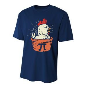 Funny Chicken Pot Pi Day Pie Math Lover Geek Gift 3.14 Performance Sprint T-Shirt