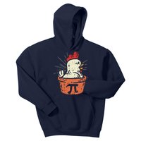 Funny Chicken Pot Pi Day Pie Math Lover Geek Gift 3.14 Kids Hoodie