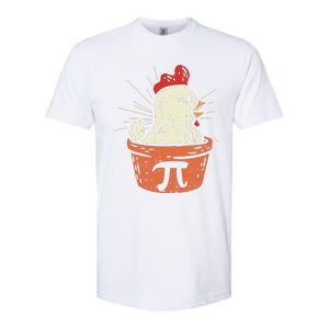 Funny Chicken Pot Pi Day Pie Math Lover Geek Gift 3.14 Softstyle CVC T-Shirt