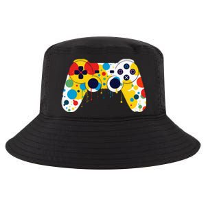 Funny Colourful Polka Dot International Dot Day Video Game Cool Comfort Performance Bucket Hat