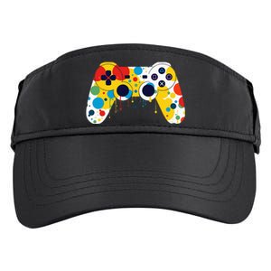 Funny Colourful Polka Dot International Dot Day Video Game Adult Drive Performance Visor