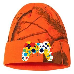 Funny Colourful Polka Dot International Dot Day Video Game Kati Licensed 12" Camo Beanie