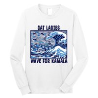 Funny Cat President 2024 Long Sleeve Shirt