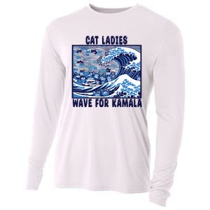 Funny Cat President 2024 Cooling Performance Long Sleeve Crew