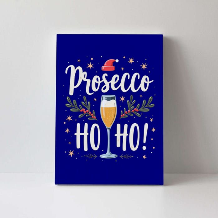 Festive Cheer: Prosecco Ho Ho! Cool Gift Canvas