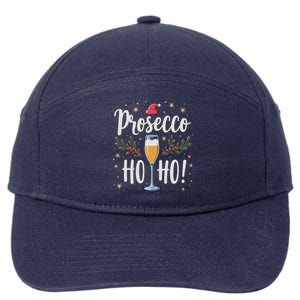 Festive Cheer: Prosecco Ho Ho! Cool Gift 7-Panel Snapback Hat