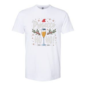 Festive Cheer: Prosecco Ho Ho! Cool Gift Softstyle CVC T-Shirt