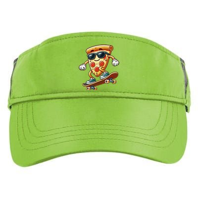 Funny Cheesy Pizza Sunglass Slice Skateboard Adult Drive Performance Visor