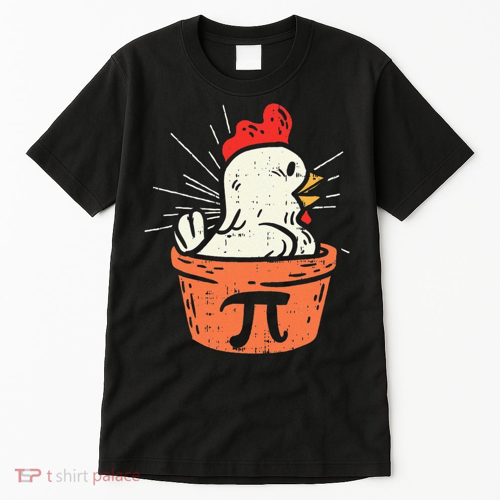 Funny Chicken Pot Pi Day Pie Math Lover Geek Gift 3 Gift Tall T-Shirt