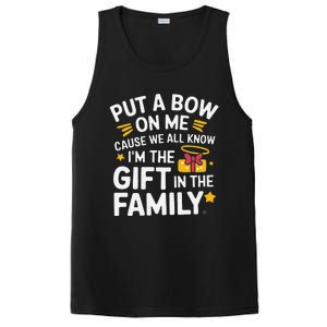 Funny Christmas Put A Bow On Me Christmas PosiCharge Competitor Tank