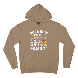 Funny Christmas Put A Bow On Me Christmas Hoodie