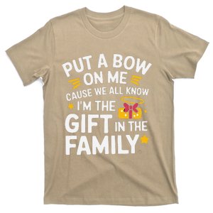 Funny Christmas Put A Bow On Me Christmas T-Shirt