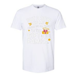 Funny Christmas Put A Bow On Me Christmas Softstyle CVC T-Shirt