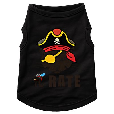 Funny Cat Pi Day Pirate Happy Pi Day Gift Doggie Tank