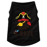 Funny Cat Pi Day Pirate Happy Pi Day Gift Doggie Tank