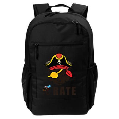Funny Cat Pi Day Pirate Happy Pi Day Gift Backpack