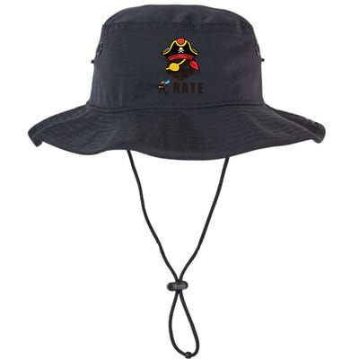 Funny Cat Pi Day Pirate Happy Pi Day Gift Bucket Hat