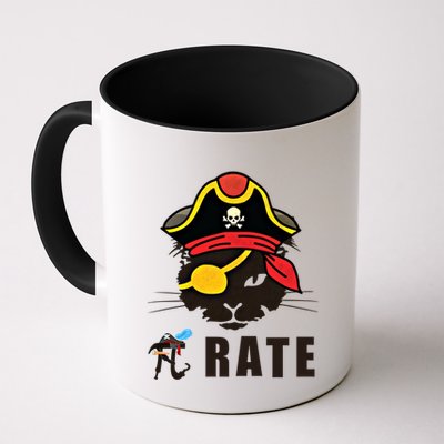 Funny Cat Pi Day Pirate Happy Pi Day Gift Mug