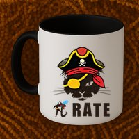 Funny Cat Pi Day Pirate Happy Pi Day Gift Mug