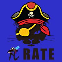 Funny Cat Pi Day Pirate Happy Pi Day Gift 16 in Basic Backpack