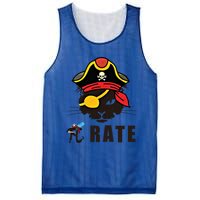 Funny Cat Pi Day Pirate Happy Pi Day Gift Mesh Reversible Basketball Jersey Tank