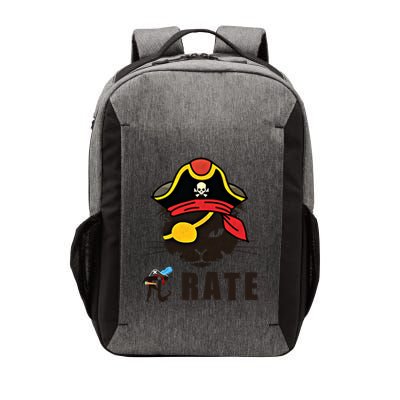 Funny Cat Pi Day Pirate Happy Pi Day Gift Vector Backpack