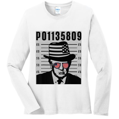 Funny Code P01135809 Ladies Long Sleeve Shirt