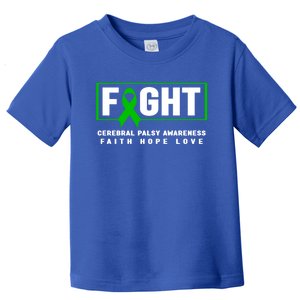 Fight Cerebral Palsy Great Gift Meaningful Gift Cerebral Palsy Awareness Gift Toddler T-Shirt