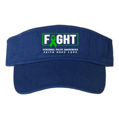 Fight Cerebral Palsy Great Gift Meaningful Gift Cerebral Palsy Awareness Gift Valucap Bio-Washed Visor