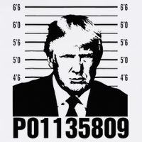 Funny Code P01135809 Trump Mug Shot Cooling Performance Crew T-Shirt