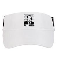 Funny Code P01135809 Trump Mug Shot Adult Drive Performance Visor