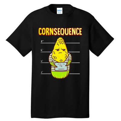 Funny Corn pun for corn lovers or farmers best gift idea Tall T-Shirt