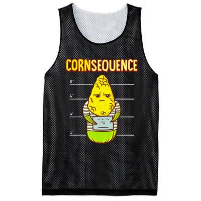 Funny Corn pun for corn lovers or farmers best gift idea Mesh Reversible Basketball Jersey Tank