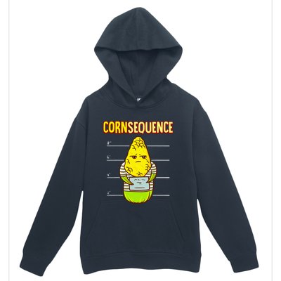 Funny Corn pun for corn lovers or farmers best gift idea Urban Pullover Hoodie