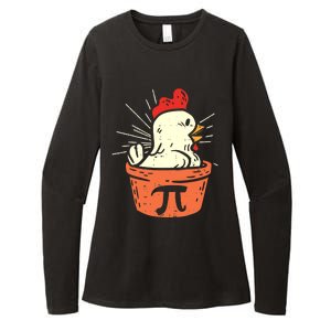 Funny Chicken Pot Pi Day Pie Math Lover Geek 3 14 Womens CVC Long Sleeve Shirt