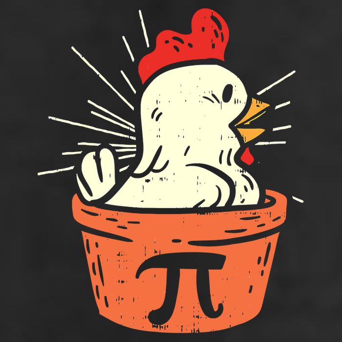 Funny Chicken Pot Pi Day Pie Math Lover Geek 3 14 Trucker Hat