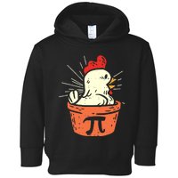 Funny Chicken Pot Pi Day Pie Math Lover Geek 3 14 Toddler Hoodie