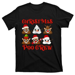 Funny Christmas Poop Crew Witner Holiday  T-Shirt