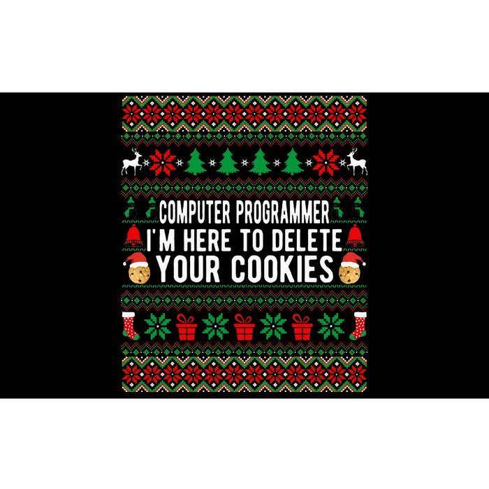 Funny Computer Programmer Christmas Gift Bumper Sticker