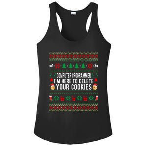 Funny Computer Programmer Christmas Gift Ladies PosiCharge Competitor Racerback Tank