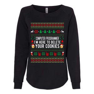 Funny Computer Programmer Christmas Gift Womens California Wash Sweatshirt